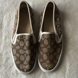 Women Coach Slip On Shoes